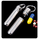 Alloy Moisture-proof EDC Tool Waterproof Canister Capsule Bottle Medicine Seal