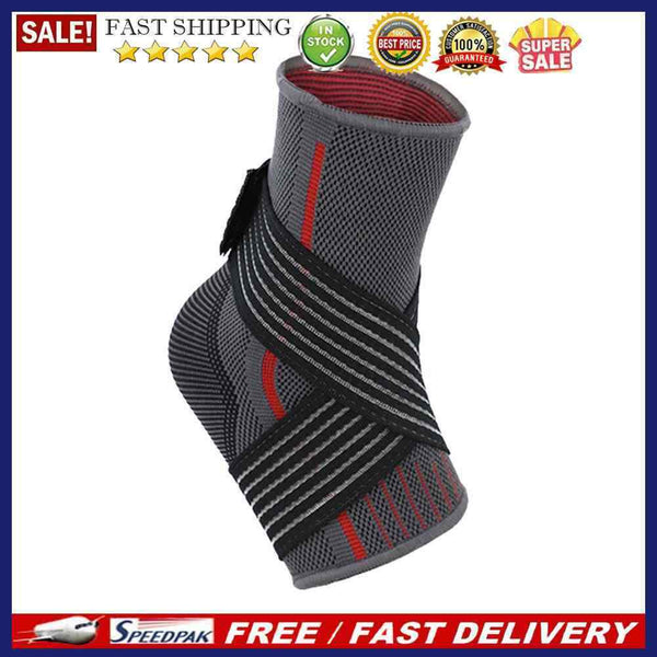 1pc Nylon Outdoor Gym Sports Ankle Brace Compression Protector Foot Sports So
