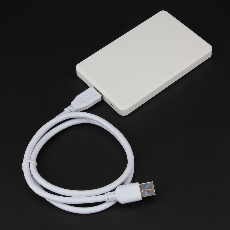 2.5in USB 3.0 SATA HD Box HDD Hard Drive External Enclosure Case (Random)