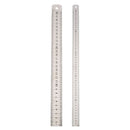 Metric Imperial Metal Stainless Steel Straight Ruler Metric/Inch Double Sided