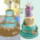 Fondant Pastry Tool Baking Mould Conch Shells Cake Decorating Silicone Mold