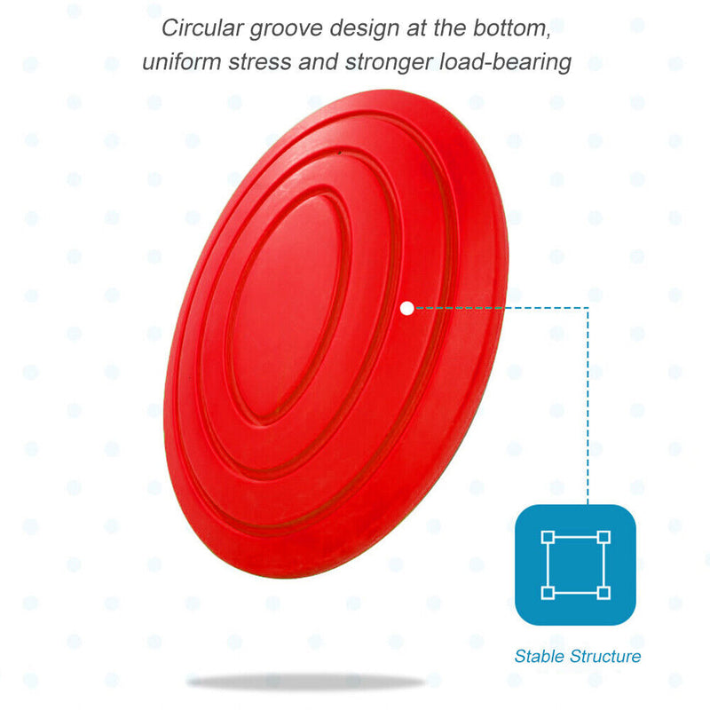 Kids Wobble Snail Balance Board with Non-Skid Surface Sport Toys (Red)