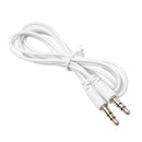 3.5 mm TRS Stereo Jack Audio Cable 1/8 to 1/8 Male AUX Cord for Car Headphones