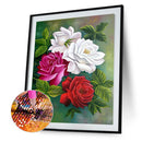 Full Drill 5D DIY Diamond Painting Cartoon Flowers Cross Stitch Mosaic Craft
