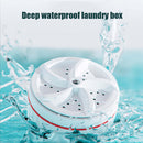 #A Portable Washing Machine Rotating Turbo Washer Mini Turbo Washer for Home T