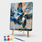 Frameless Oil Painting Picture By Number Crane Hand Painted DIY Home Wall Decor
