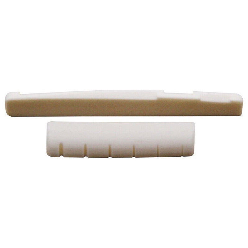 Easy To Install Plastic Acoustic Guitar Parts Bridge Pins & Nut & Saddle
