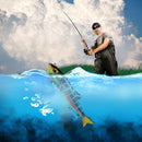 13cm 22g Plastic Lure 8-section Artificial Hard Bait Sea Fishing Tackle (B)