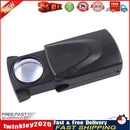 30X Pull Jewelry Magnifier Magnifying Glass Portable Loupe with LED Light Newly