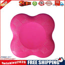 Yoga Knee Pad Elbows Hands Wrist Cushion for Plank Fitness (Rose Red 1pc)