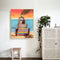 Seaside Step Drawing Frameless DIY Oil Paint by Numbers Canvas Home Decor