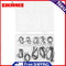 50 Pcs/Set No.3-12 10 Types Black Nickel Hook Fishing Fishing Accessories