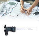100/150mm Electronic Digital Vernier Caliper Full Screen Plastic Measuring To