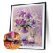 Romantic Flowerpot 5D Diamond DIY Painting Craft Kit Cross Stitch Decor Newly