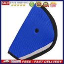 Kids Car Safe Fit Seat Belt Adjuster Baby Triangle Safety Device (Blue)