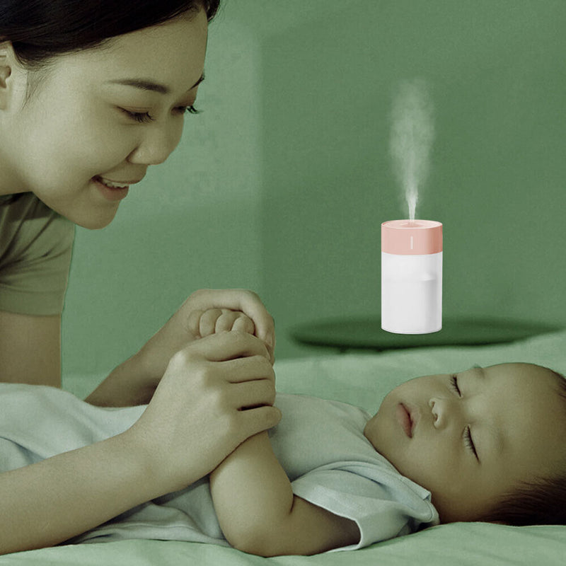 Portable Air Humidifier Ultrasonic USB Aroma Essential Oil Diffuser Mist Maker