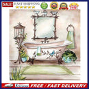 5D Diamond Painting Kit Classical Bathtub Full Square Diamond Mosaic Picture