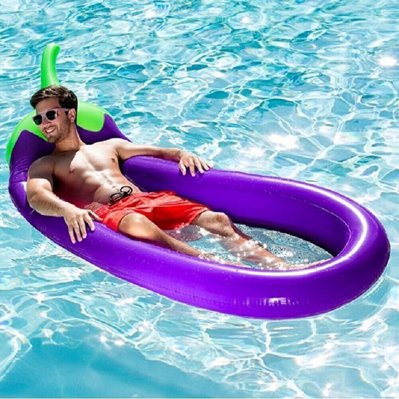 Floating Row Inflatable Folding Swimming Pool Summer Beach Water Float Bed Newly