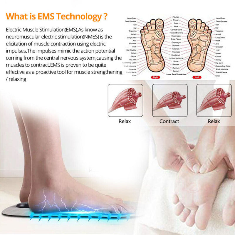 Household Feet Muscle Massager Soles Stimulator Durable Deep Knead Foot Relaxer