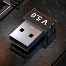 USB Bluetooth 5.0 Adapter Wireless Receiver Transmitter for PC Mouse Keyboard
