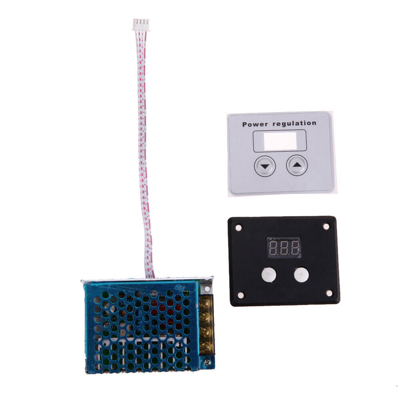 AC 220V 4KW SCR Super Power Controller Dimming Dimmer Speed Controller Thermostat ele