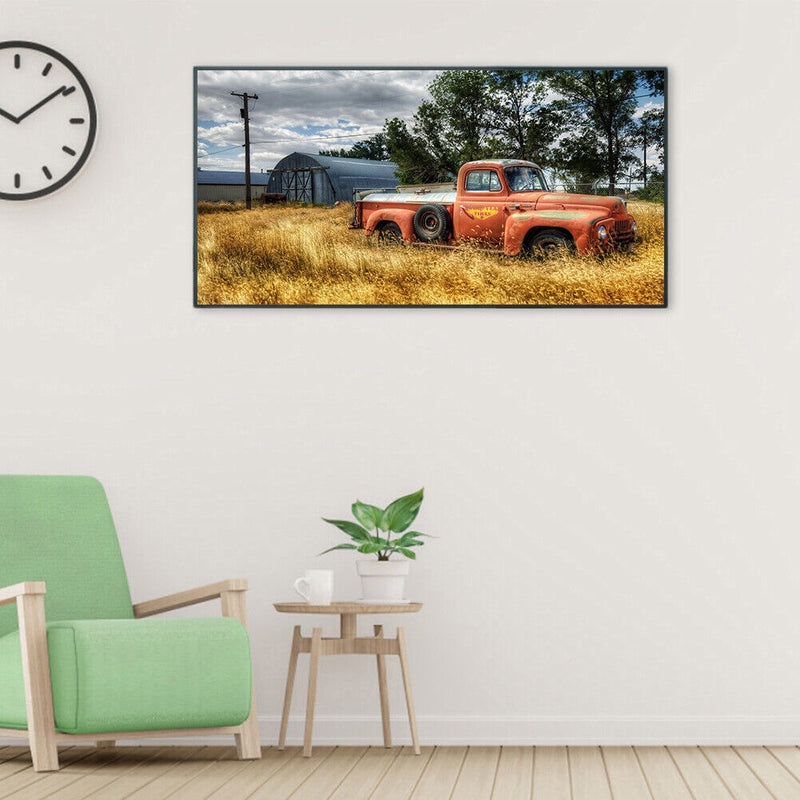 Drawing Paintwork Home Wall Living Room Bedroom Decoration 80x40cm Without Frame