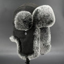 Russian Cossack Ski Cap Faux Fur Earflap Earflap Bonnet Bomber Hats Trapper Hat