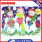 5D DIY Full Drill Round Shape Snowman Rhinestone Diamond Drawing for Bedroom