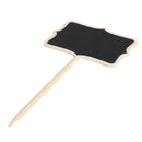 20pcs Mini Chalk Board Board on Stick Stand Holder Wedding Card Wedding Ka
