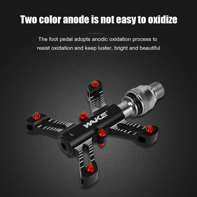 Quick Release Bike Flat Pedals Lightweight MTB Road Folding Bike Platform Pedals