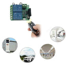 Wireless 433mhz RemoteControl Switch AC 220V 10A 2ch Transmitter W2E6 Relay O2I9