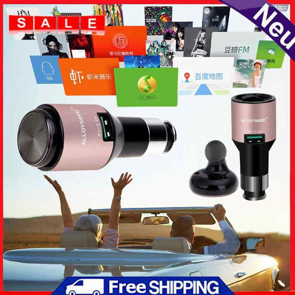 2 in 1 Bluetooth 4.0 Headphones & Car Charger Bluetooth Headphones and Car