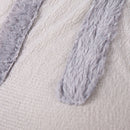 Pet Nest Kennel Semi-closed Kitty Shaped Home Small Cat Dog Sleep Rest (L) Newly