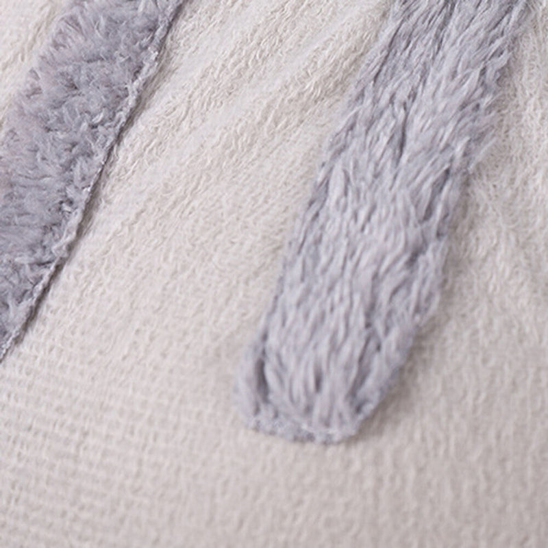 Pet Nest Kennel Semi-closed Kitty Shaped Home Small Cat Dog Sleep Rest (L) Newly