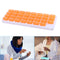 #A 31 Dividers Vitamin Holder Moisture-proof Grid Keyboard Tablet Container Digi