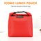 Waterproof Insulated Lunch Bag Picnic Food Thermal Storage Handbag (Red) Newly