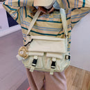 Casual Female Handbags Multi Pockets Crossbody Handbags Nylon Handbag for Travel