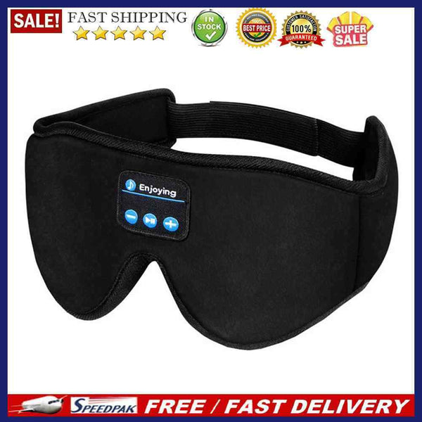 HiFi Music Earphones Eye Cover Soft Earphones Sleeping Eye Cover Music Headset