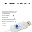 5V USB LED Strips Light Remote Controller Circuit Board Christmas Decor