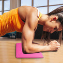 60x25cm Yoga Mat Non-slip Extra Thick Cushion for Beginner Fitness (Pink)