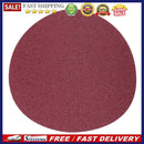 30pcs/set 125mm 80 Meshes Round Self-adhesive Sand Paper Flocking Sandpaper