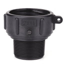 Plastic IBC Tank Fittings Coarse Threaded Cap Water Tap Adapter (2x1+1/2) Newly