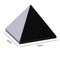 Desktop Ornament Healing Stone Obsidian Pyramid Reiki Energy Mineral Specimen