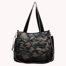 Fashion Lady Handbag Large Capacity Nylon Crossbody Bag Autumn Winter for Travel