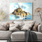Castle Oil Paint By Numbers Kit DIY Acrylic Painting on Canvas Frameless