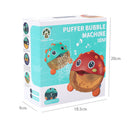 Blowfish Bubble Machine Suction Cup for Wall Baby Bath Shower Toys (Red) Newly