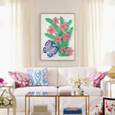 #A Yan Paper Drawing 5D DIY Diamond Painting Special-shaped Partial Drill Decor