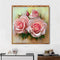GLOBEAGLE 5D DIY Diamond Painting, Motif: Three Flowers, Cross Stitch, St