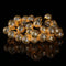 LED Solar String Light Hollow Moroccan Ball Lantern Garden Decor (Warm 7m)