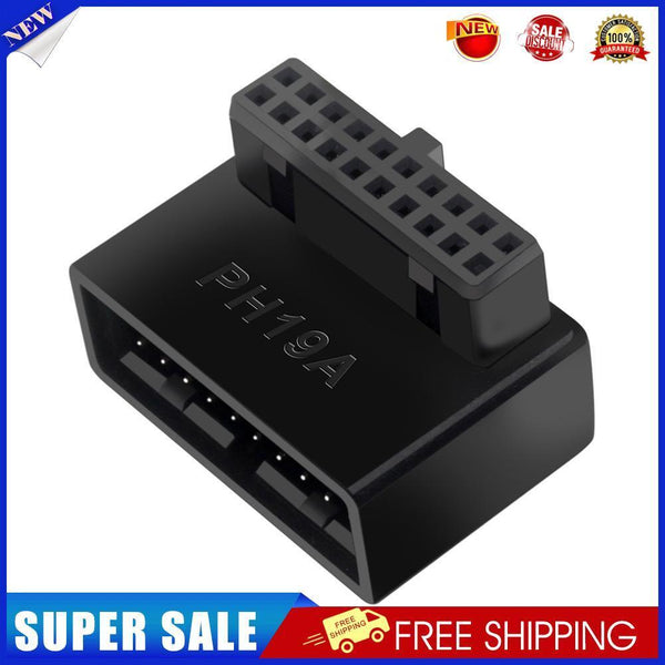 USB 3.0 19P 20P Header Adapter Plug Converter for Computer Motherboard (A)